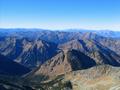 Blick nach Westen - von den Rottenmanner ber die Wlzer bis zu den Schladminger Tauern