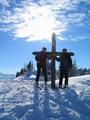 AlpenYeti mit Frau - Fotografiert von Holger