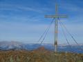 Beim Gipfelkreuz am Hochrettelstein