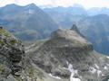 Blick nach Norden mit Wildlochhhe (links) und Himmelreich (rechts) - links im Hintergrund das Waldhorn