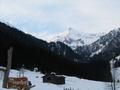 Die Steirische Kalkspitze von der Moarhofalm aus gesehen - da sind wir schon fast 5 km gegangen