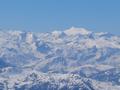 Zoom-Blick in die Hohen Tauern