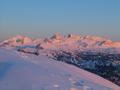 Das Dachsteinplateau im Morgenlicht