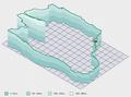 GPS => 3D Hhendiagramm: Markierung von Start / Ziel