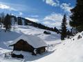 Vorbei bei der Stoderalm - links oben im Hintergrund die Brnnerhttte