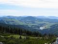 Fernblick ber die Teichalm im Sdosten