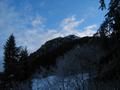 Knapp 900 Hhenmeter ber uns liegt unser heutiges Tourenziel. Der Gipfel des Lahnerkogel.