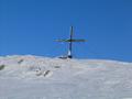 Endlich am Gipfelkreuz