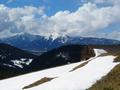 Blick nach Westen in die Hausberge.