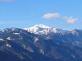 Beinahe wolkenlos prsentiert sich der Himmel ber dem stlichen Toten Gebirge.