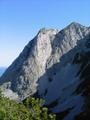 Blick hinunter in jenes Kar nrdlich von Donnerkogel und Steinriesenkogel, welches wir bei unserer Schitour auf den Strichkogel am 01.04.2006 durchschritten hatten.