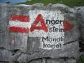 Sowohl der Angerstein, als auch der Mandlkogel sind von der Stuhlalm weg gut markiert - aber es handelt sich nicht mehr um reine Wanderwege mit ausschlie�lichem Gehgel�nde. In den oberste Bereichen ben�tigt man schon die H�nde zur Gleichgewichtsunterst�tzung.