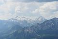 Mosermandl (links) und Faulkogel (rechts) - 2 gro�e, markante Gipfel in den Radst�dter Tauern.