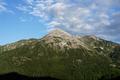 Die Groe Kesselspitze auf der anderen Straenseite in den benachbarten Radstdter Tauern. Ein Gipfel, den ich des Lngeren schon fr eine Schitour eingeplant htte.