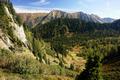 Blick hinunter zur Grnwaldkaralm.