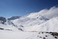 Im Westen die Lungauer (links) und Steirische (rechts) Kalkspitze.