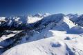 Im Sdosten am Horizont die Steirische (links) und Lungauer (rechts) Kalkspitze.