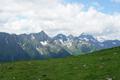 Ausblick nach Westen zur markanten, abweisenden Spitze des Kasereck - sdlich des Hochgolling gelegen.