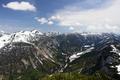 Blick nach Osten �ber das hintere Gnanitztal bis zur Hochm�lbinggruppe.