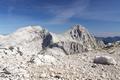 Immer wieder schweift der Blick unweigerlich nach Norden. Das Panorama um Groen Priel (Besuch am 24.06.2007) und Spitzmauer (mit Ingrid am 05.07.2006 ber den Stodertalersteig erstiegen) ist aber auch wirklich uerst sehenswert.