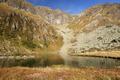 Vom Holzkarsee sollte auch ein Aufstieg ber die Sdflanke auf den Hochgang (rechts) mglich sein.