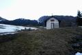 Die Abfahrt war noch bis zum Geh�ft Pertil m�glich. Lediglich die letzte Wiese bis zur Kapelle ist bereits aper.