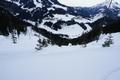 Auf ihr erreiche ich wieder den Gschwandgraben, ber den ich zurck zur Hintersteineralm (rechts der Bildmitte) gelange. Am Ende wartet noch die Werksstrae hinunter zur Pyhrnpastrae.