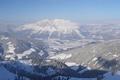 Herrlicher Ausblick ber das Ennstal um Irdning zum dominanten Grimming.