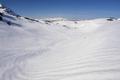 Auch jetzt - am spteren Vormittag - ist die Schneedecke hier noch immer ausgezeichnet und weitgehend hart.