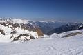 Blick zurck - hinaus in das Gebiet um Zell am See.