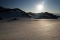 Der Sonne entgegen auf der Schoberwiesalm.