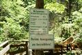 Es folgt der Hinweis auf die Begehungsgeb�hr der Klamm, die am unteren Ausgang zu entrichten ist.