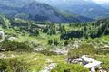 Zu erreichen ber den markierten Wanderweg der auf die zuvor genannten Gipfel von Salzofen und Wildgl fhrt.
