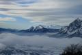 Ausblick zum fernen Dachstein.