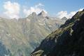 Ausblick auf Zwiesling und Hchstein. In Luftlinie nicht allzu weit entfernt.
