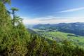 Wieder einmal einer der herrlichen Ausblicke ber das Salzachtal zwischen Golling und Hallein nach Norden.