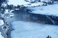 Die eisfreien Flchen am Grundlsee sind nun schon etwas zahlreicher und grer geworden.