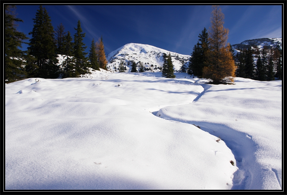 Schneeschuhwanderung auf das Mlbegg