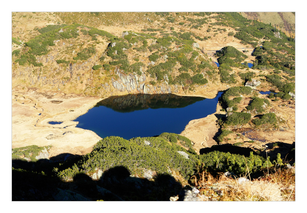 See am Weg auf den Knallstein