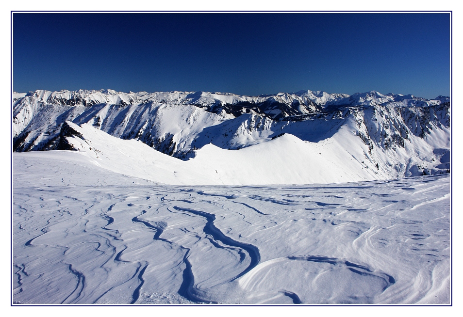 Blick vom Plschmitzzinken zum Hangofen