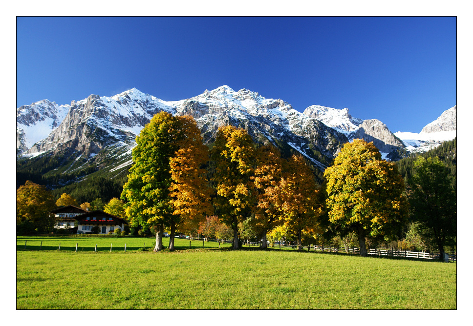 Sptherbst in der Ramsau am Dachstein