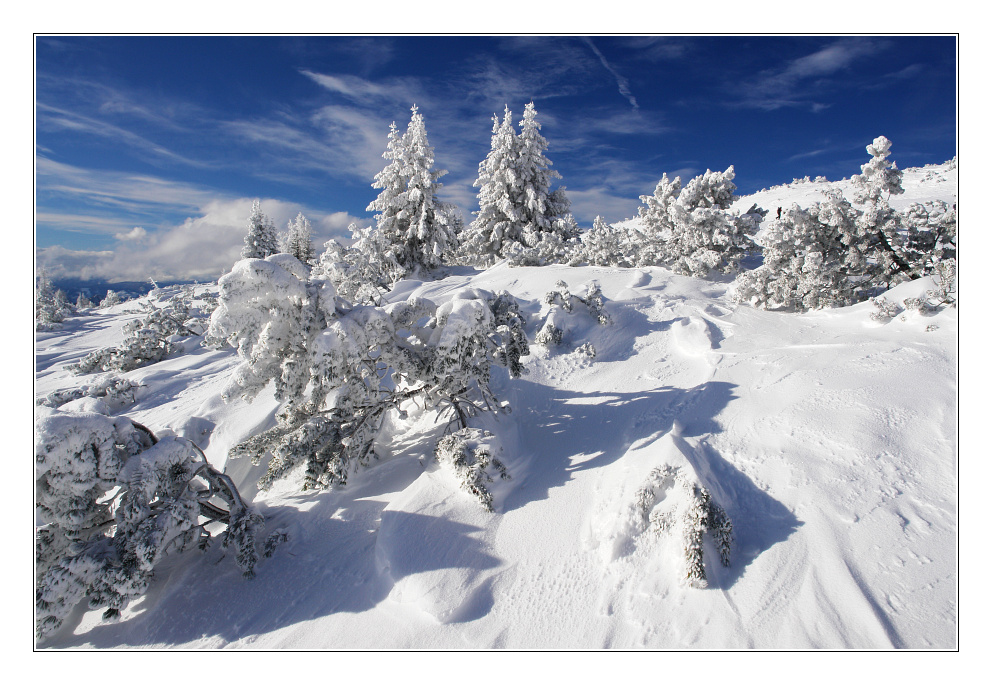 Das Kirchfeld im Winter