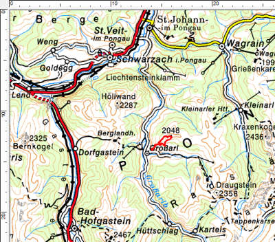 Tourengebiet Reschenbergalm - Saukarkopf - Gerstreitalm