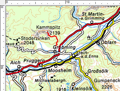 Tourengebiet Gröbming-Kammspitz