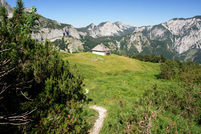 Abstieg zur Hasenwilzinghütte