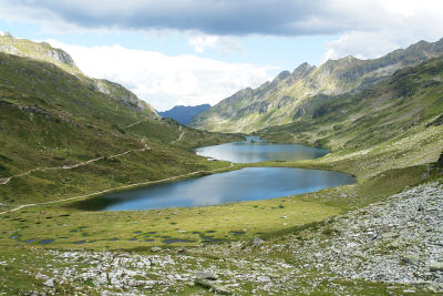 Beim Rückweg an den Giglachseen vorbei