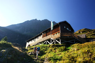 Aufstieg zur Preintalerhütte