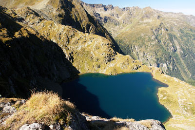 Tiefblick zum Untereren Klaffersee