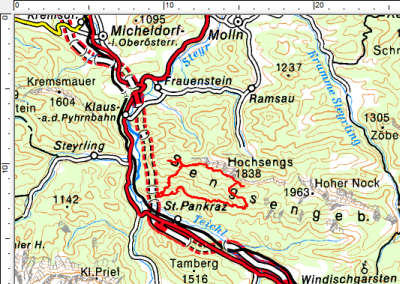 Tourengebiet Windischgarsten - Sengsengebirge